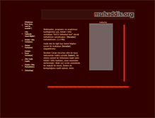 Tablet Screenshot of muhaddis.org